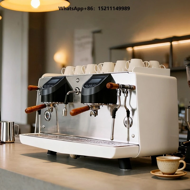 Hochwertige manuelle Espressomaschine mit 2 Brühgruppen