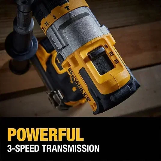 DEWALT DCD999 Akku-Schlagbohrschrauber-Kit 1/2 Zoll, bürstenlos, 20 V, 38.250 Schläge/min, 126 Nm, mit Akku-Ladegerät – Bild 3